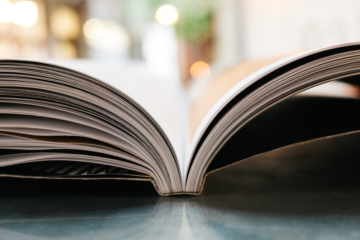 Open book reflecting publishing industry opportunities